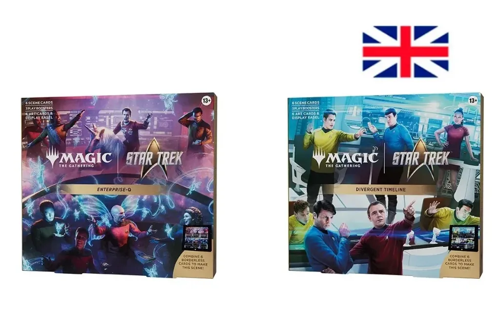 [MagictheGathering-D59040000] (Preventa) Magic The Gathering Star Trek Pack De Escenas Divergent Time Line + Enterprise Q
