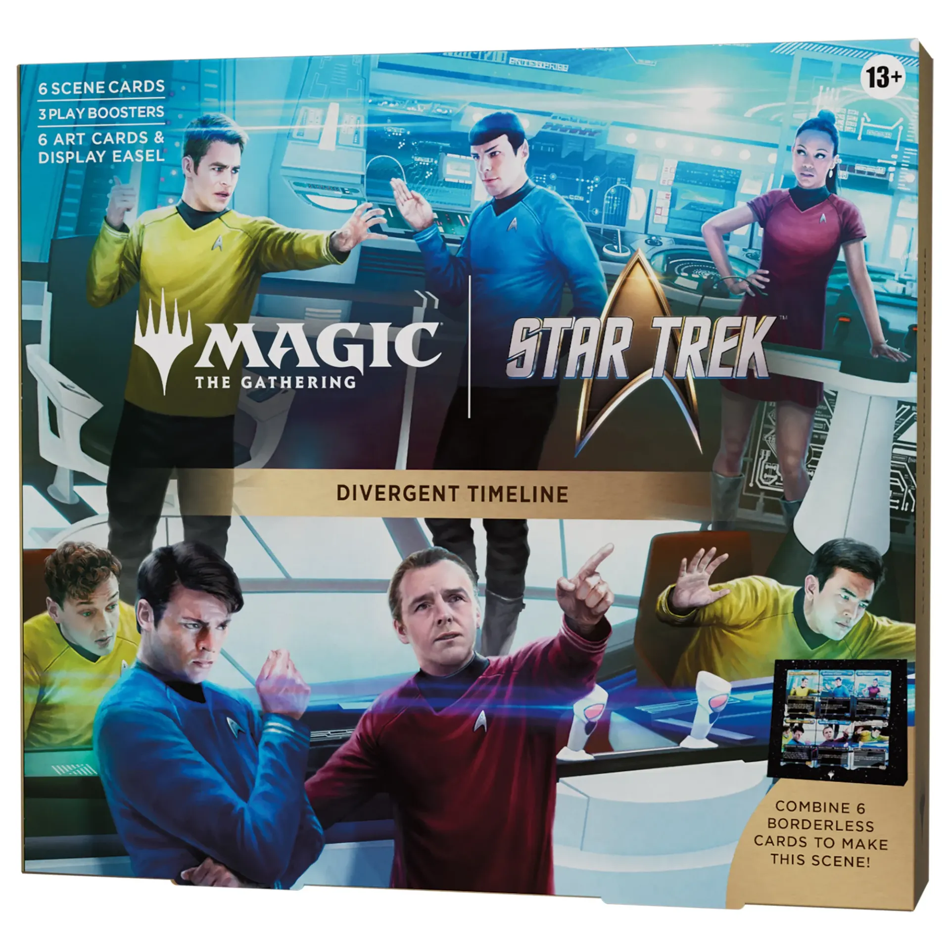 (Preventa) Magic The Gathering Star Treck Escena Divergent Time Line