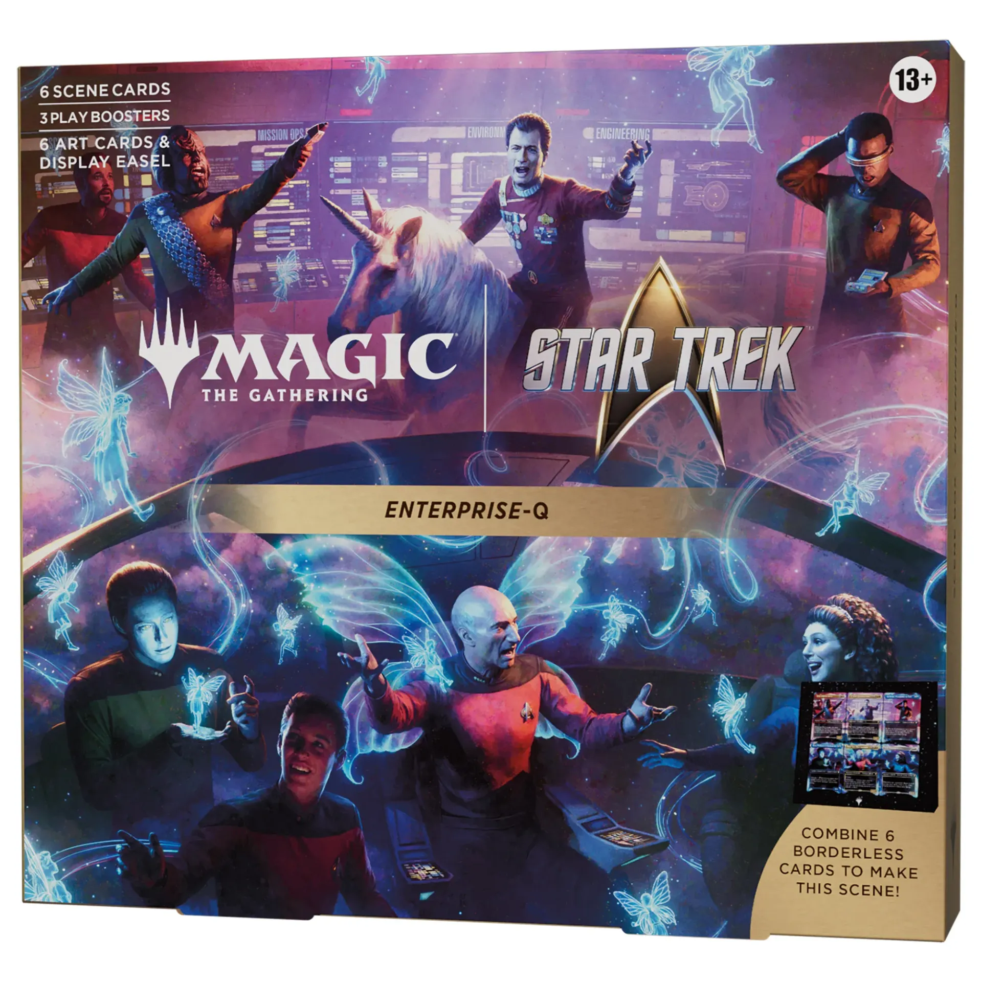 (Preventa) Magic The Gathering Star Trek Escena Enterprise Q