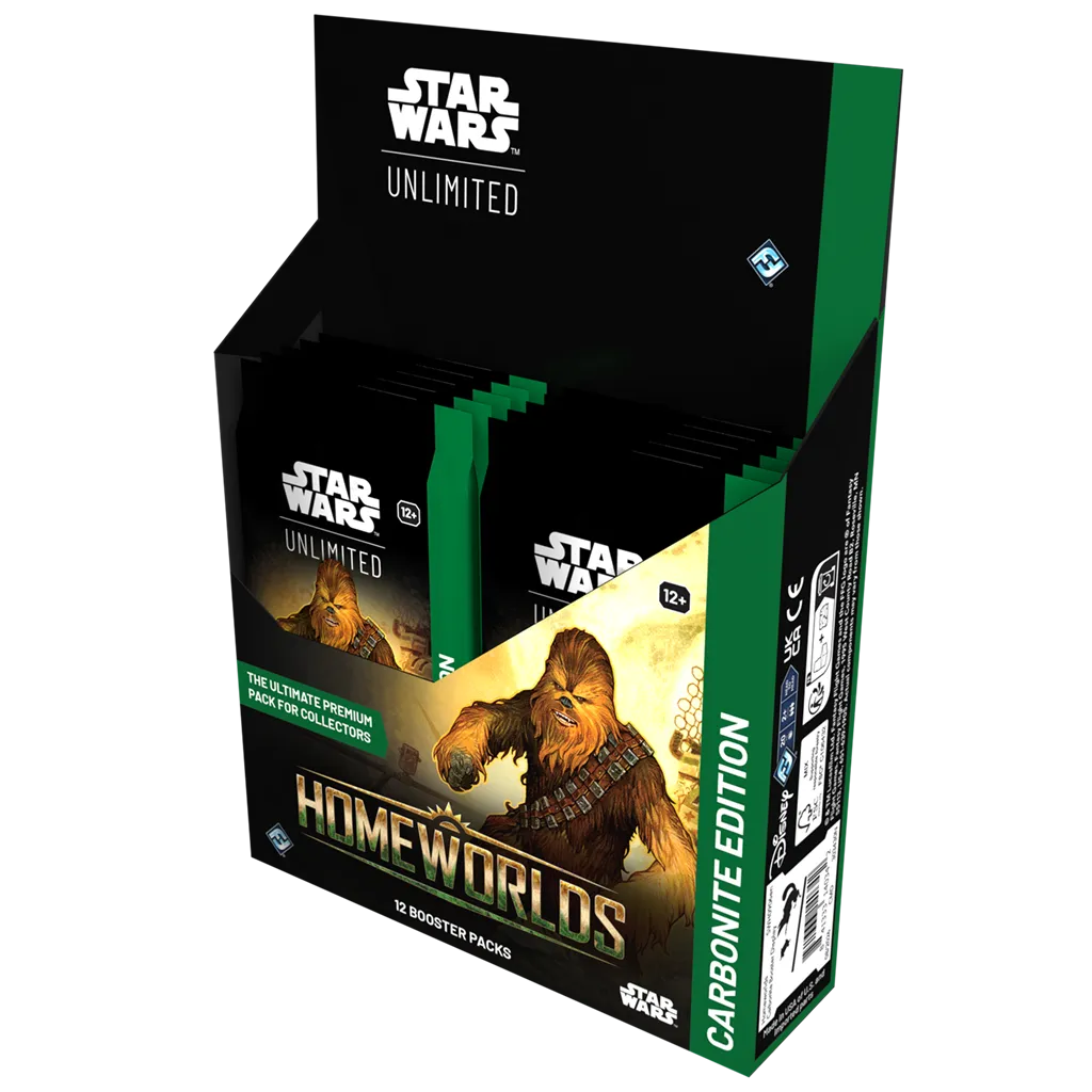 (Preventa) Starwars Unlimited:  Homeworlds Carbonite Booster Box (English)