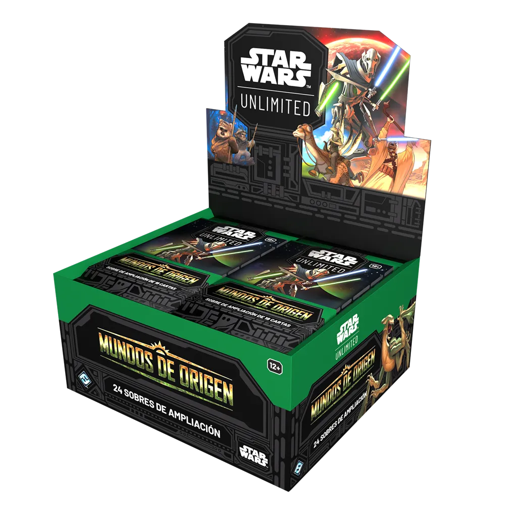 [SWH0902ES] (Preventa) Starwars Unlimited: Mundos de Origen Booster Box (Español)