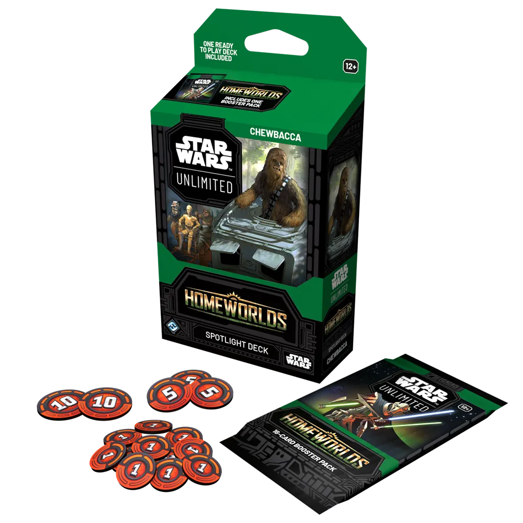 (Preventa) Starwars Unlimited: Spotlight Deck  Homeworlds Chewbacca  (English)