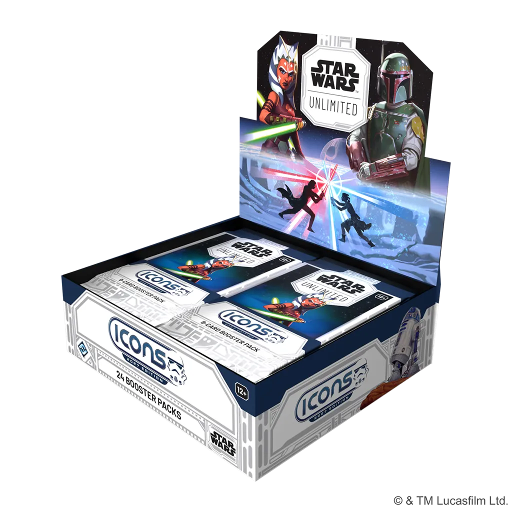 [SWHA027EN] (Preventa) Starwars Unlimited: Icons Booster Box (English)