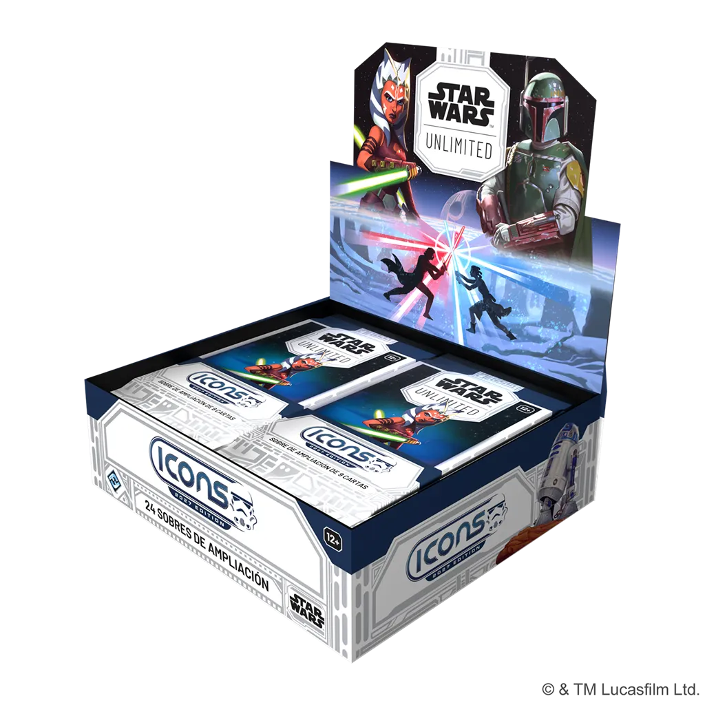 [SWHA027ES] (Preventa) Starwars Unlimited: Icons Booster Box (Español)