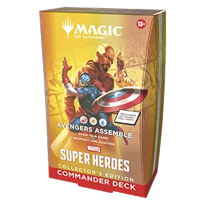 MTG: Marvel Super Heroes Commander Deck Collector's Edition Avenger assamble