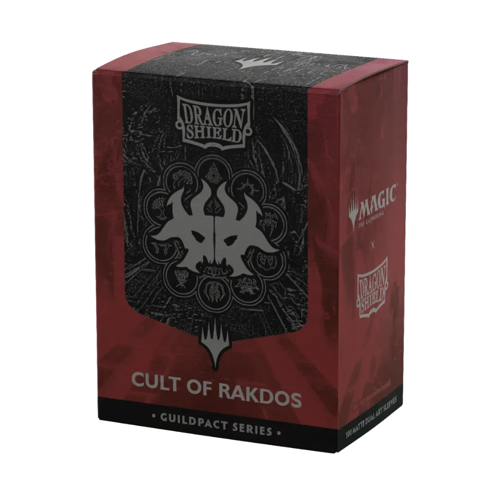 Standard Licensed Dual Art Sleeves MtG: The Guildpact series Cult of Rakdos [Matte] (100 Sleeves)