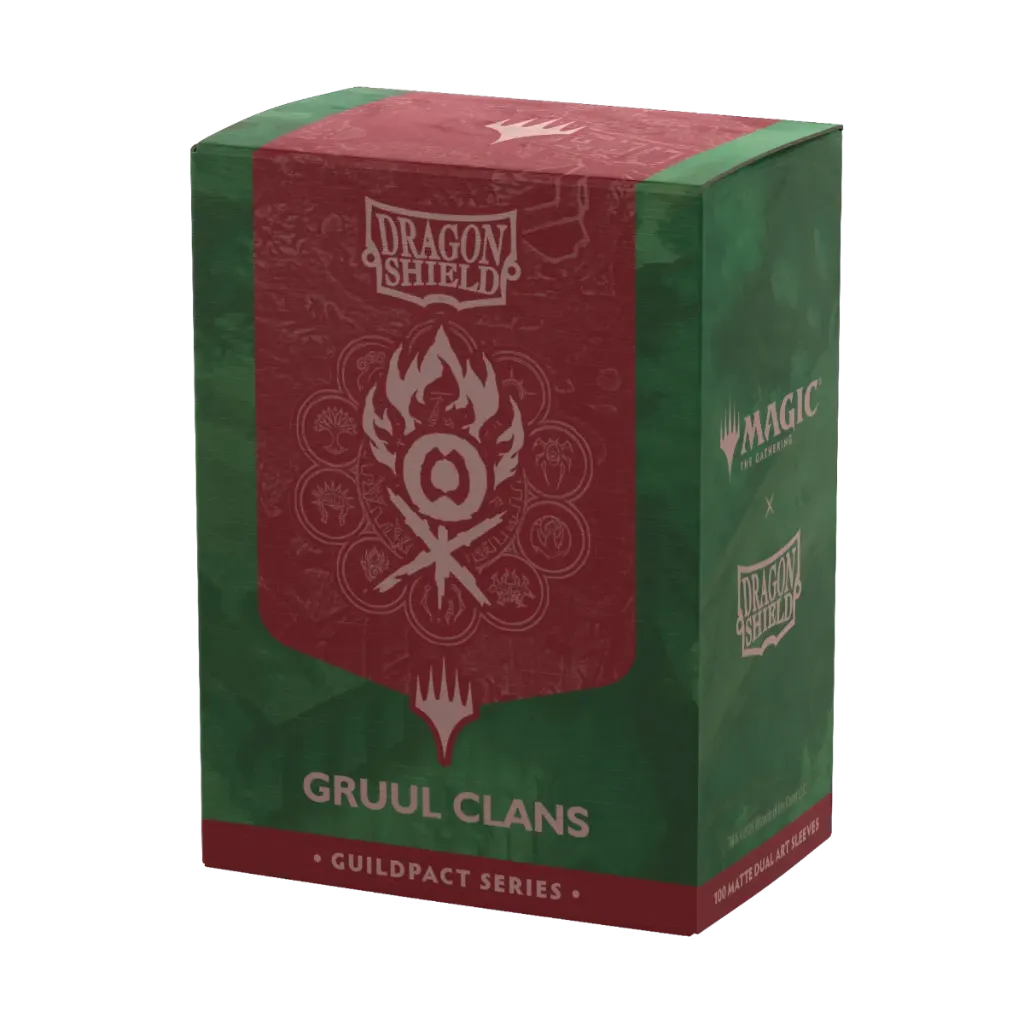 Standard Licensed Dual Art Sleeves MtG: The Guildpact series Gruul Clans [Matte] (100 Sleeves)