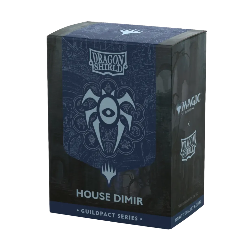Standard Licensed Dual Art Sleeves MtG: The Guildpact series House Dimir [Matte] (100 Sleeves)