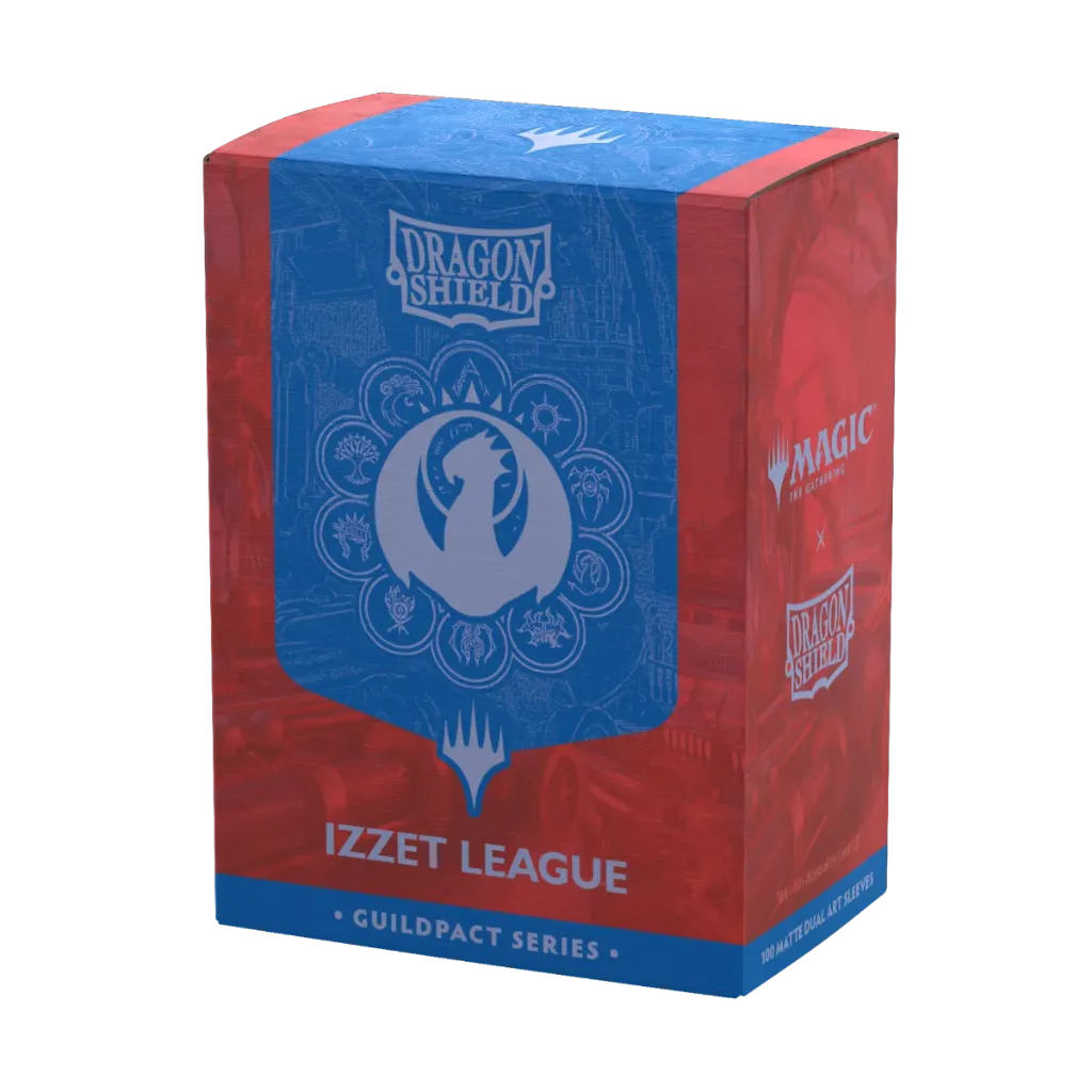 Standard Licensed Dual Art Sleeves MtG: The Guildpact series Izzet League [Matte] (100 Sleeves)