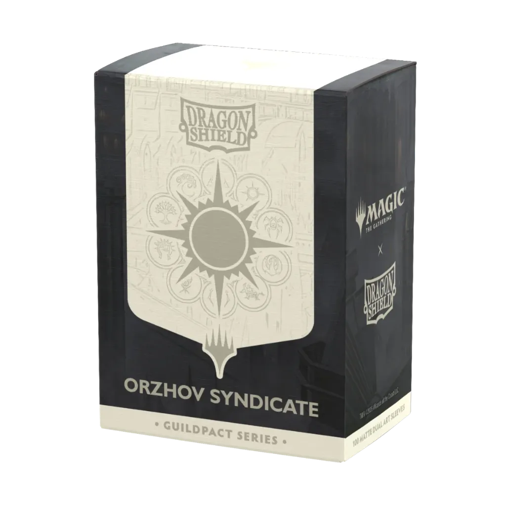 Standard Licensed Dual Art Sleeves MtG: The Guildpact series Orzhov Syndicate [Matte] (100 Sleeves)ia)