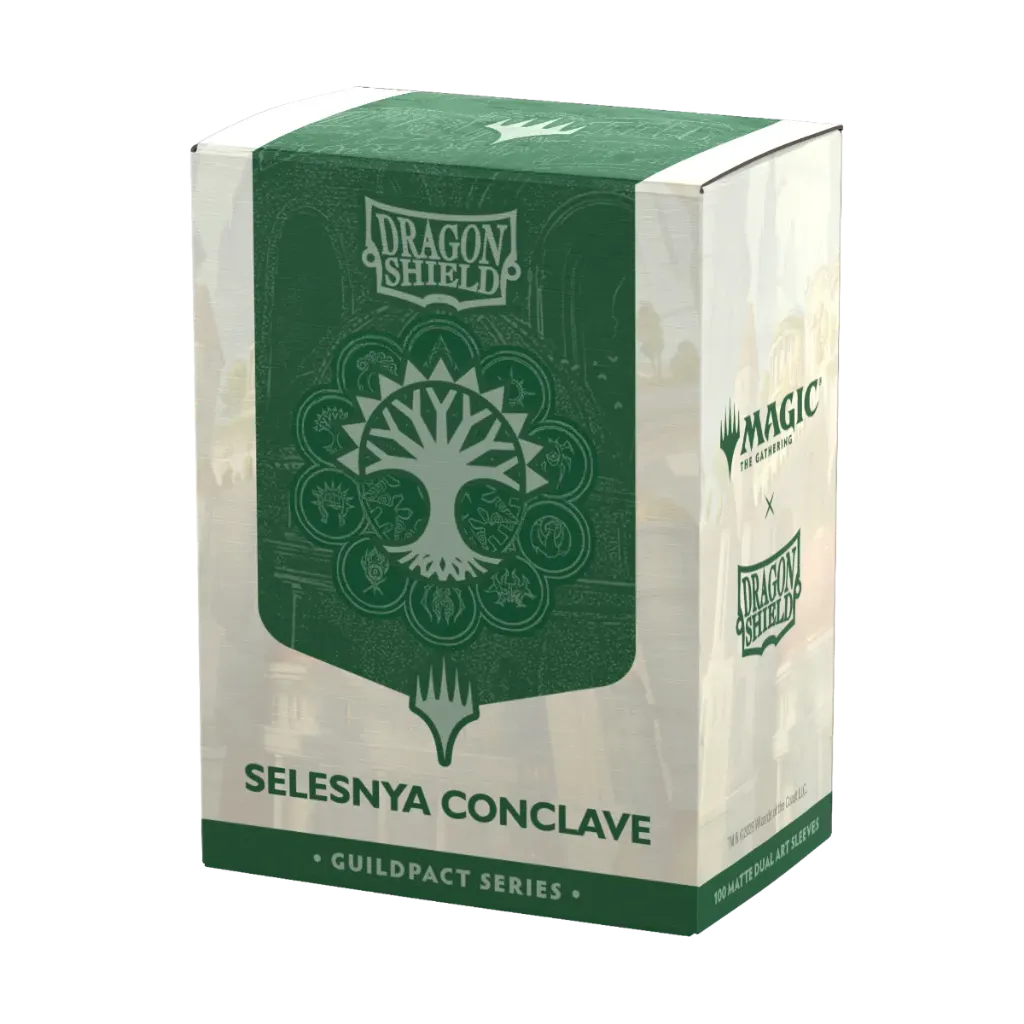 Standard Licensed Dual Art Sleeves MtG: The Guildpact series Selesnya Conclave [Matte] (100 Sleeves)