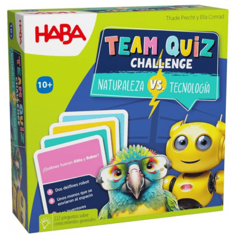 Team quiz challenge naturaleza vs tecnologia (SPA) Con Defecto En Caja