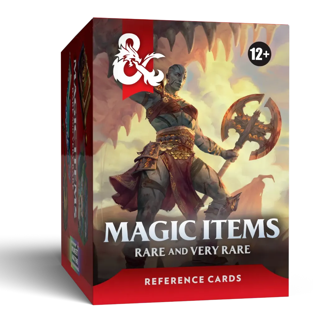 Dungeons & Dragons RPG: Reference Cards  Magic Items (Rare and Very Rare) (EN)