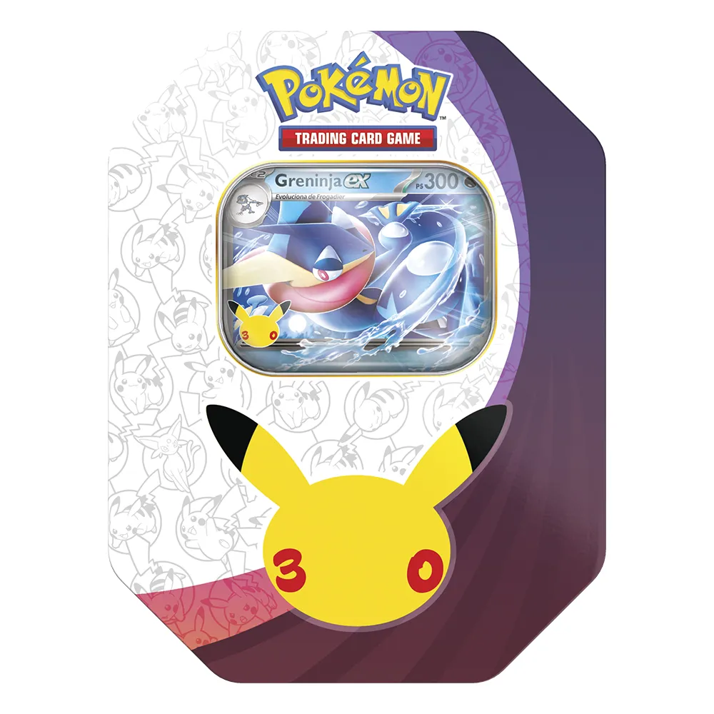 (Preventa) Pokémon TCG 30th EX Tin Greninja (ESP)