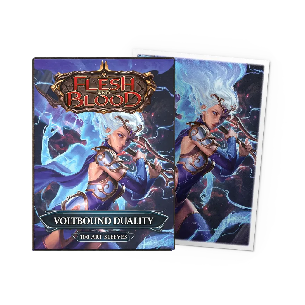 [AT-16183] Dragon Shield Voltbound Duality 100 Art Sleeves Flesh and Blood