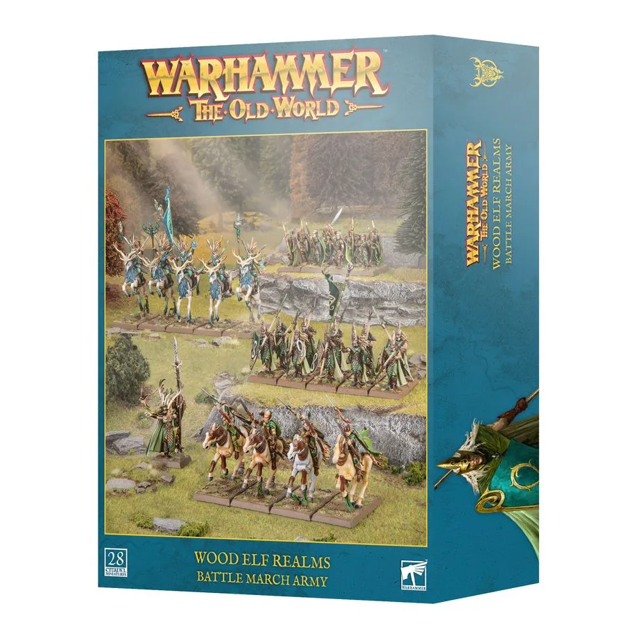[13-110] (PREVENTA) WOOD ELF REALMS: BATTLE MARCH ARMY