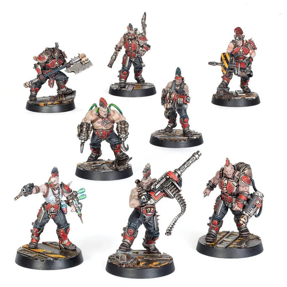 [301-64] (PREVENTA) NECROMUNDA: GOLIATH FORGE SMELTERS