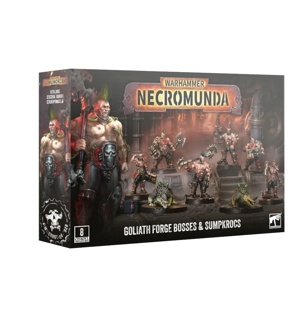 [301-76] (PREVENTA) NECRO: GOLIATH FORGE BOSSES & SUMPKROCS