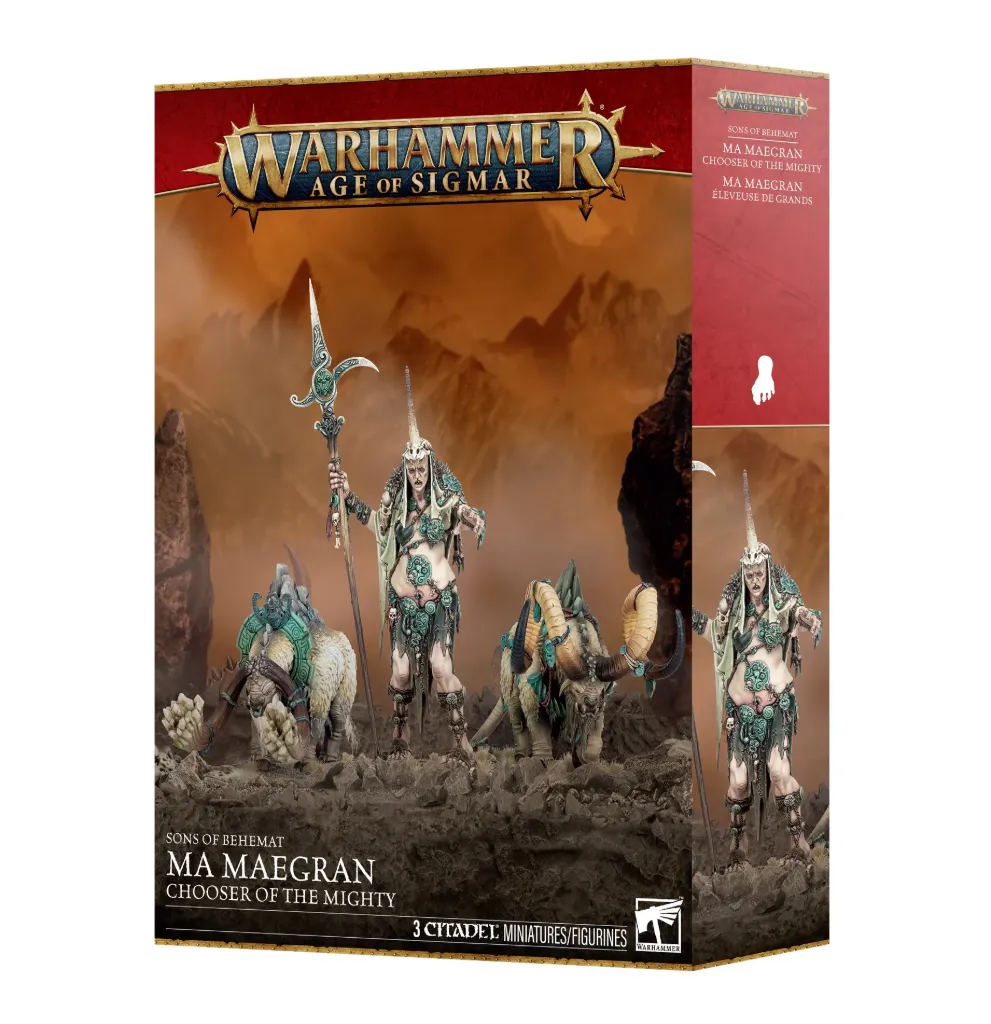 [93-15] (PREVENTA) Warhammer Age of Sigmar - MA MAEGRAN: LA QUE OTORGA GRANDEZA