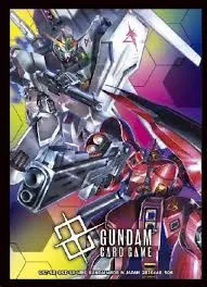 [2870469] Gundam Card Game Official Card Sleeve 02 Nu Gundam VS Sazabi