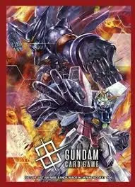 [2870500] Gundam Card Game Official Card Sleeve 02 Shining Gundam VS Master Gundam