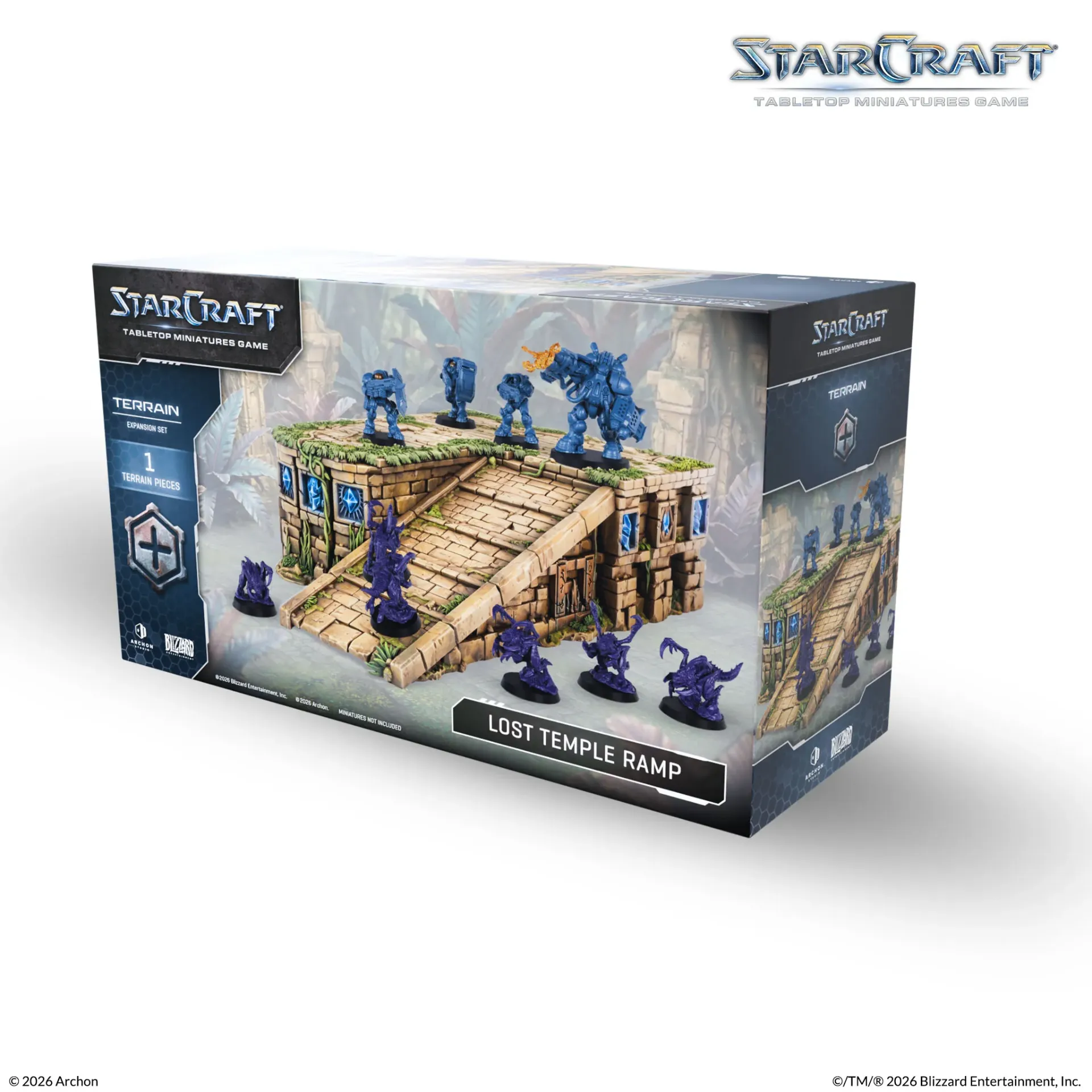 Starcraft TMG: Terrain Expansion Set: Lost Temple Ramp