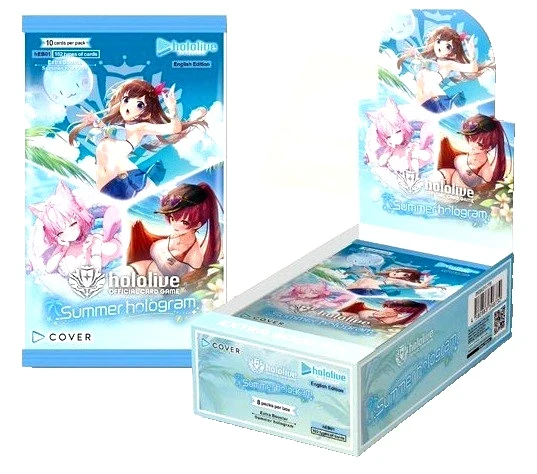 Hololive OFFICIAL CARD GAME Summer Hologram  Extra Booster  Box (ENG)