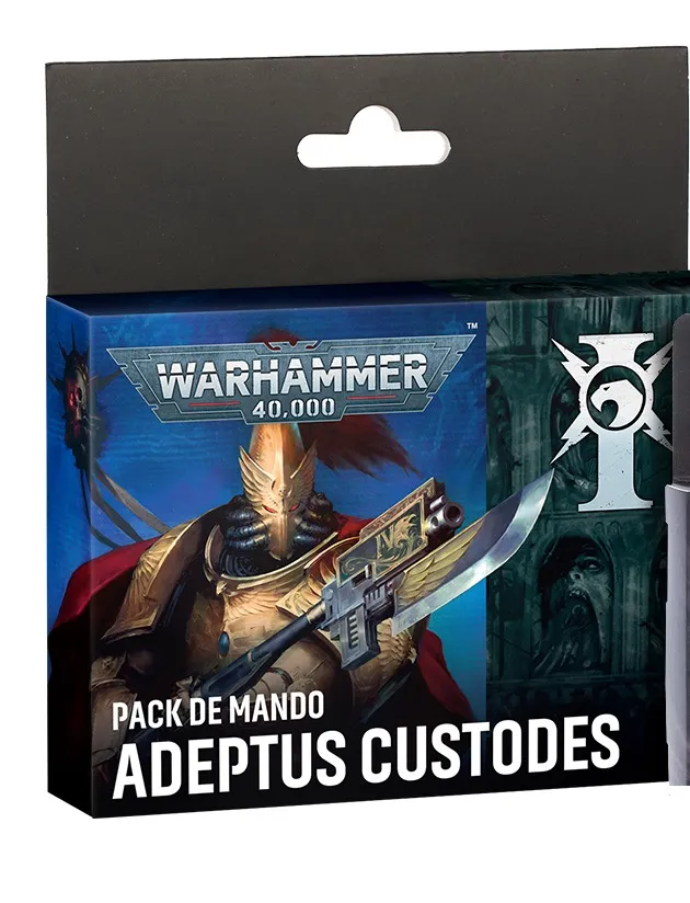 (PREVENTA) Warhammer 40,000 - Adeptus Custodes Command Pack (ING)