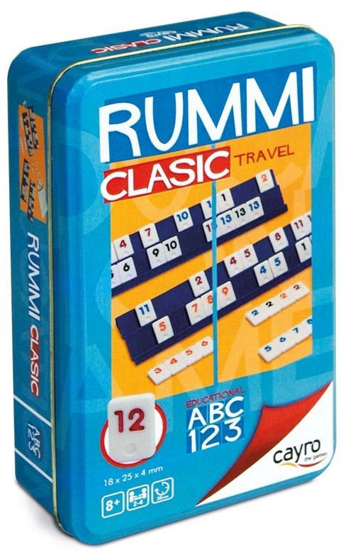 [755] Rummi Clasic Travel Metal Box