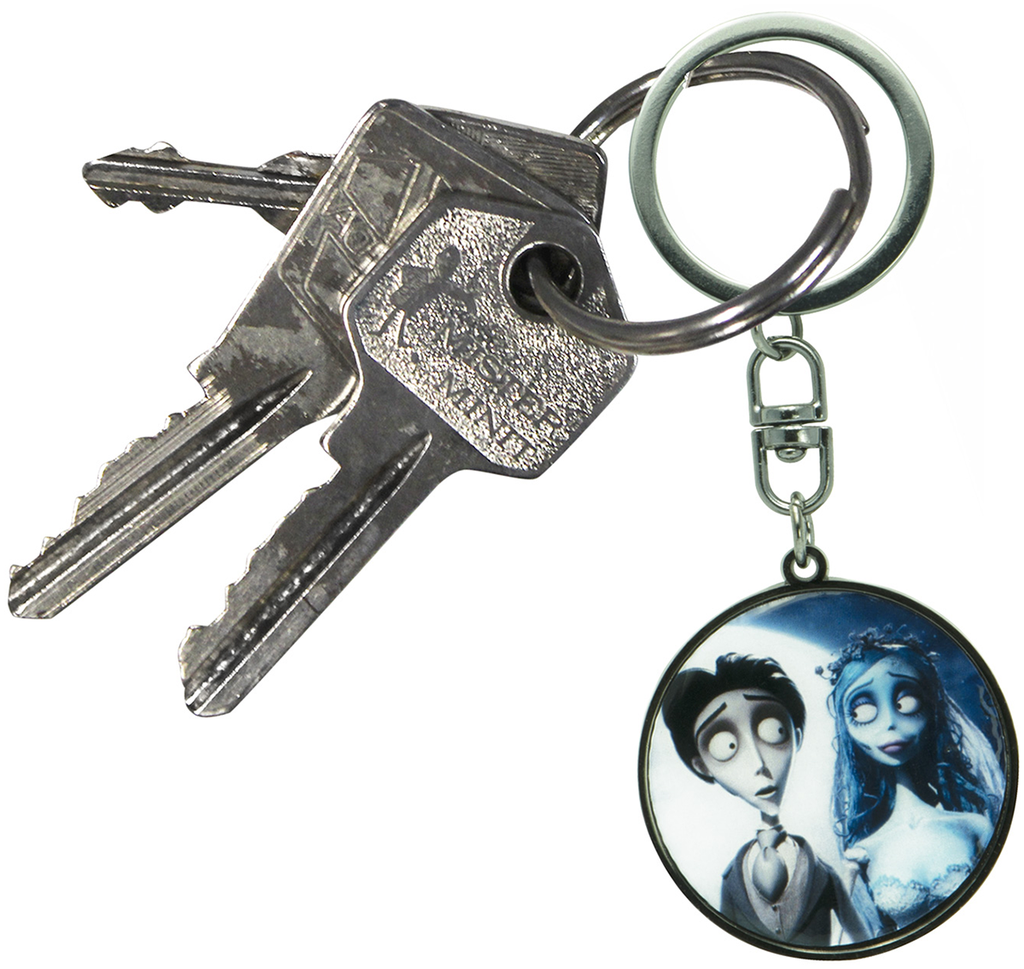 [ABYKEY358] Llavero Victor y Emily La novia Cadaver
