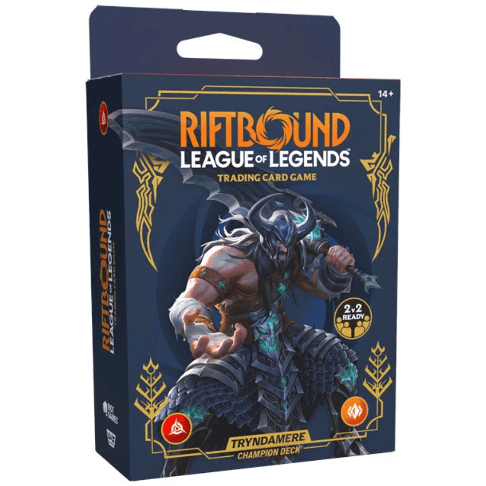 (Preventa) Riftbound League of Legends TCG Legacy Tryndamere Champion Deck