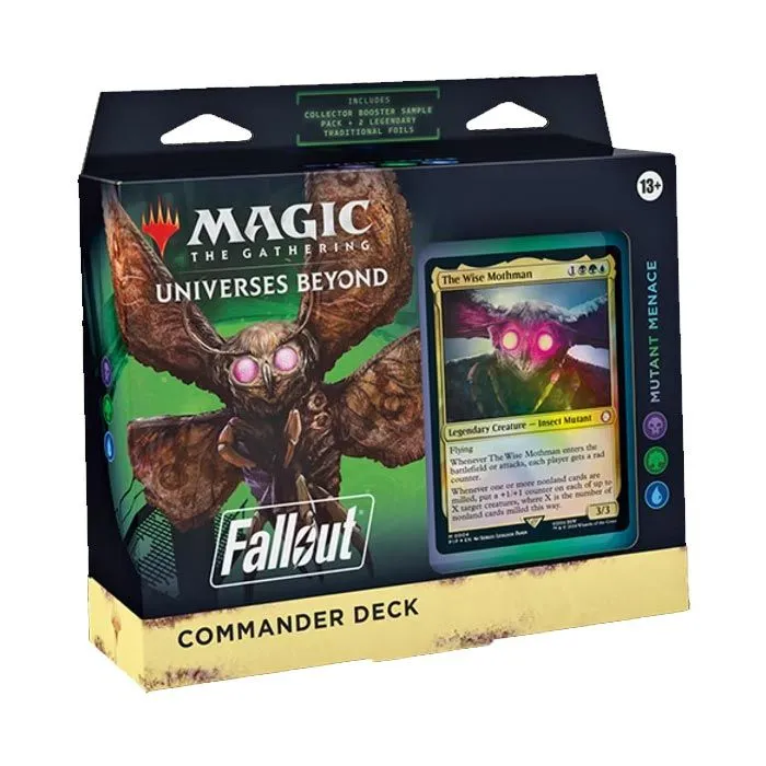Magic The Gathering Fallout Commander Deck Mutant Menace  EN