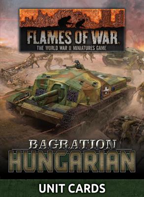 [9420020253681] Bagration: Hungarian Unit Cards