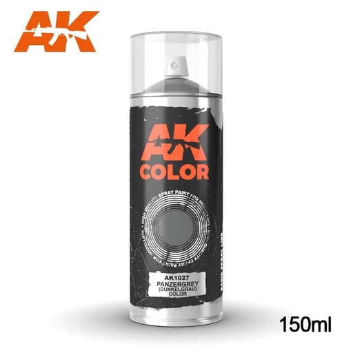 [8436564926500] Panzergrey (Dunkelgrau) color - Spray 150ml AK1027