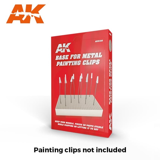 [8435568308442] AK9100 BASE FOR METAL PAINTING CLIPS