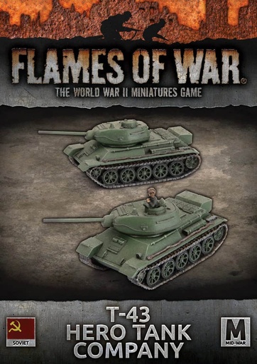 [9420020251441] T-43 Tank Company (x2)