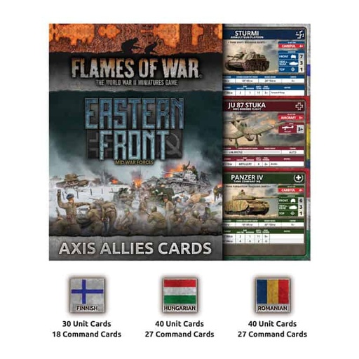[9420020256613] Axis Allies Unit & Command Cards (182 Cards)