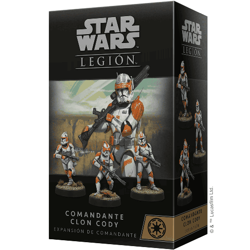 [0841333121341] STAR WARS LEGION - CLONE COMMANDER CODY COMMANDER EXPANSION - ESP