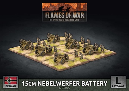 [9420020247116] 15cm Rocket Launcher Battery (x6 Plastic)
