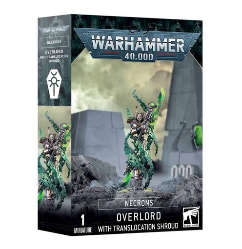 [5011921203024] Necrons: Overlord with Translocation Shroud