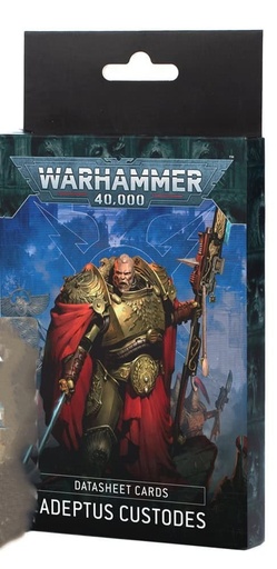 [5011921209712] DATASHEET CARDS: ADEPTUS CUSTODES (ENG)