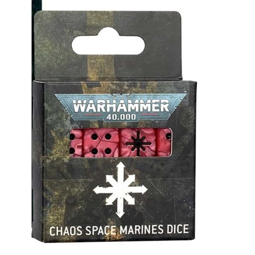 [5011921184309] WARHAMMER 40000: CHAOS S/MARINES DICE