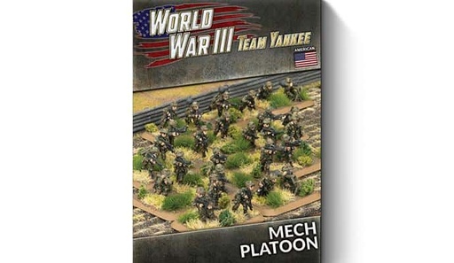 [9420020261280] WORLD WAR III AMERICAN MECH PLATOON (X30 FIGS PLASTIC) - EN