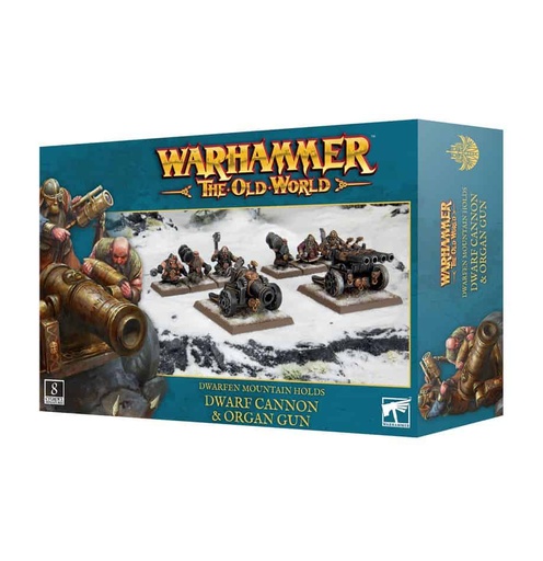 [5011921206841] DWARFEN M/HOLDS:DWARF CANNON &amp; ORGAN GUN