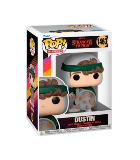 [889698721370] Funko Pop! Vinyl ST S4- Hunter Dustin W/Shield - Stranger Things