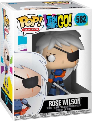 [889698203944] Funko POP! Teen Titans Go Rose Wilson 582