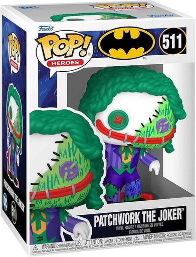 [889698809061] Funko Pop! Vinyl Patchwork– The Joker - DC Comics