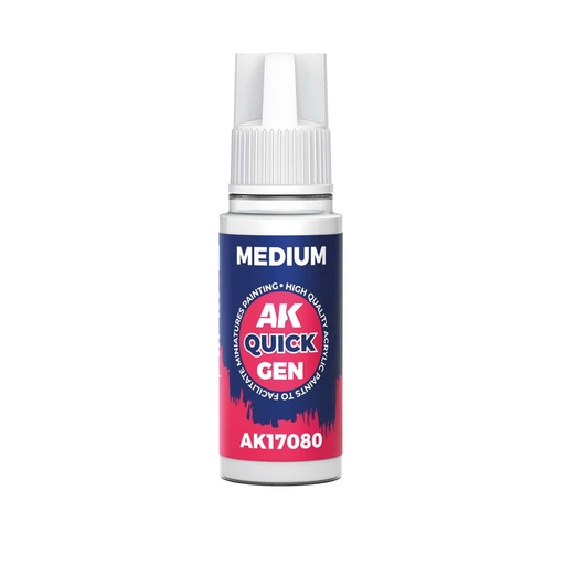 [8435568349940] AK17080 MEDIUM FOR QUICK GEN PAINTS (18ml)
