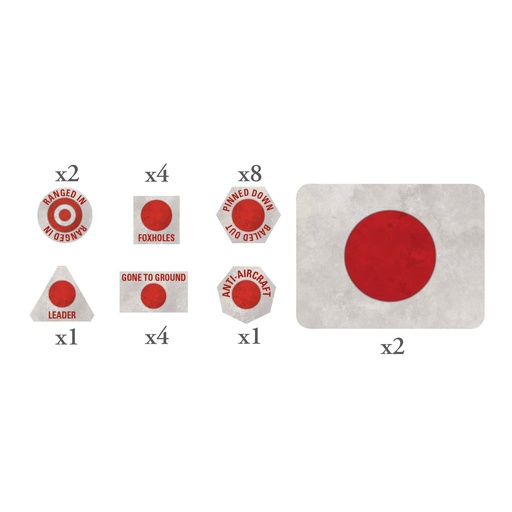 [9420020262140] Japanese MW Tokens (x20) and Objectives (x2)