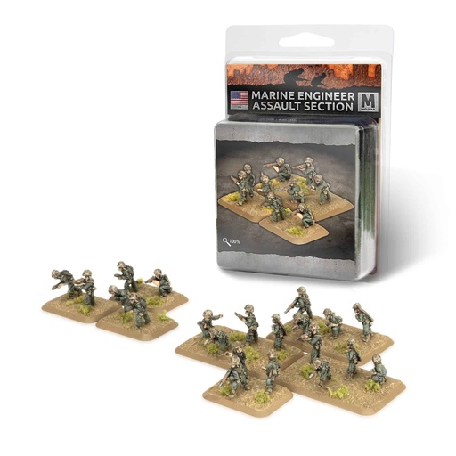 [9420020262287] Marine Engineer Assault Section (x21 figures)
